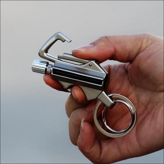 🚀 Grappige gadget 🔥 Sleutelhanger vuursteen vuurstarter