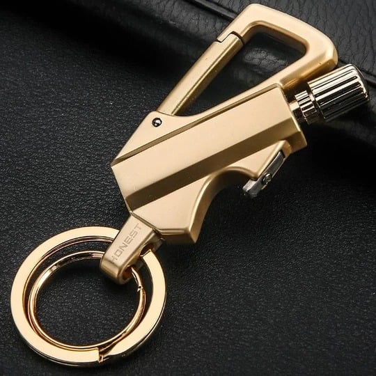 🚀 Grappige gadget 🔥 Sleutelhanger vuursteen vuurstarter
