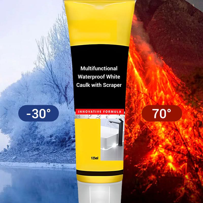 Multifunctionele Waterdichte Witte Kit met Schraper