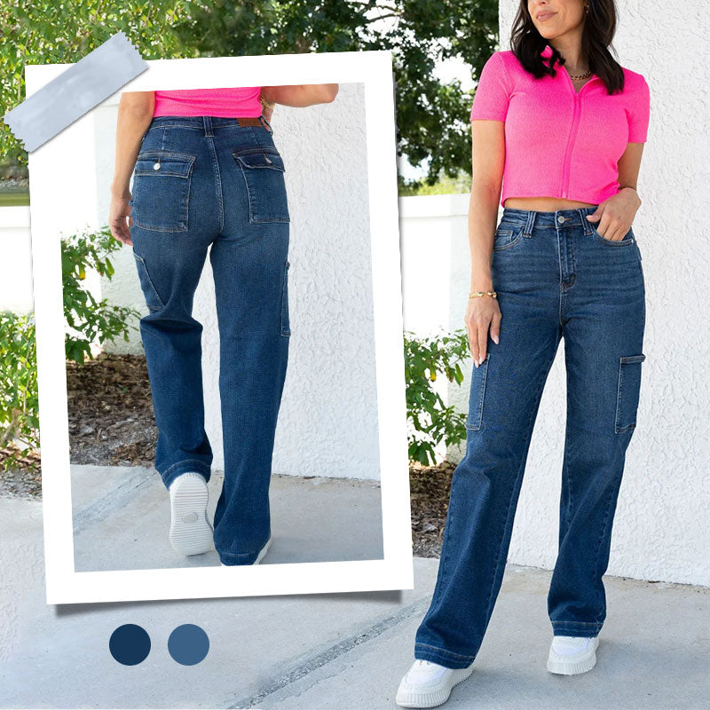 🔥Speciale prijs 🔥stretchjeans met hoge taille voor dames