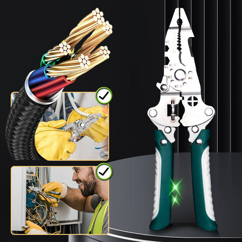 Multi-functionele opvouwbare anti-slip draadstriptang