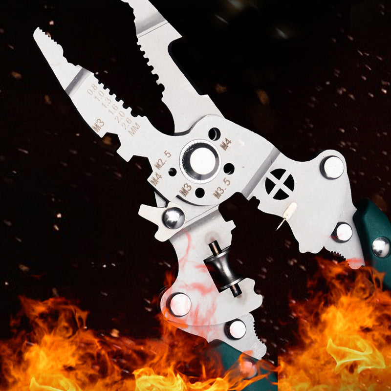 Multi-functionele opvouwbare anti-slip draadstriptang