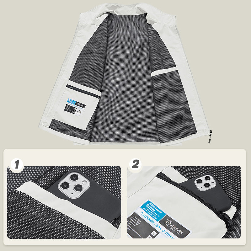 ⏳ Beperkte tijd 50% korting! 💥Heren Comfortabele Sneldrogende Vest met Zakken