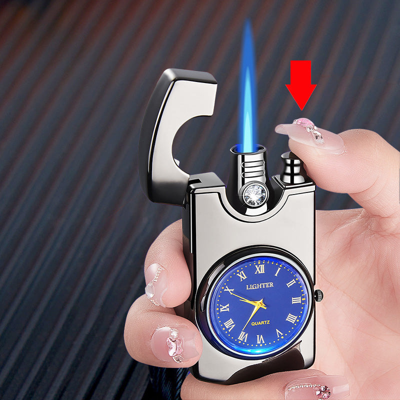 Wijzerplaat Opblaasbare Windproof Metalen Aansteker