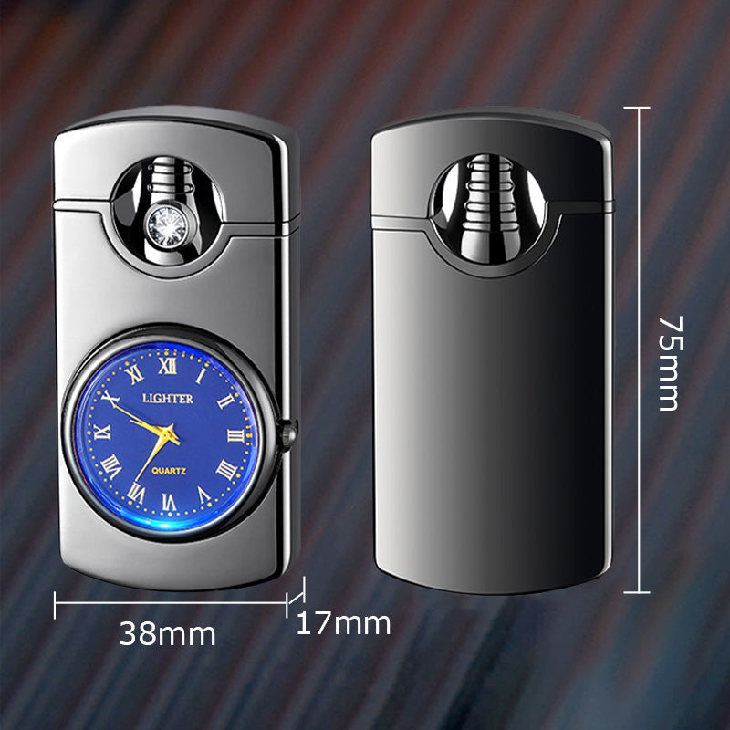 Wijzerplaat Opblaasbare Windproof Metalen Aansteker