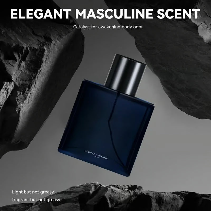 🔥【2025 Marine Tech】Men’s Natural Long-Lasting Marine Perfume