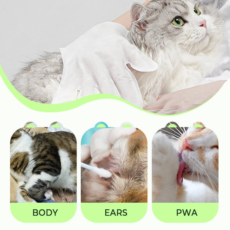 🎉 Laatste dag aanbieding -49% KORTING 🫧 Zachte washandschoenen voor huisdieren zonder spoelen