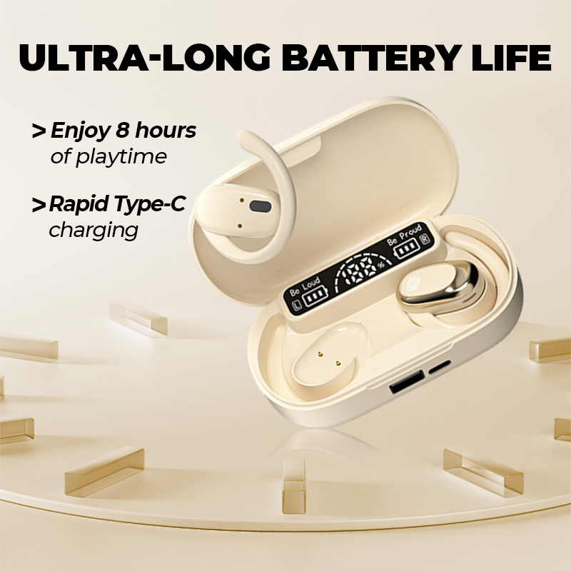 🔥Hete verkoop 42% 0FF🔥Ultra Long Life Open Draadloze Sport Bluetooth Headset