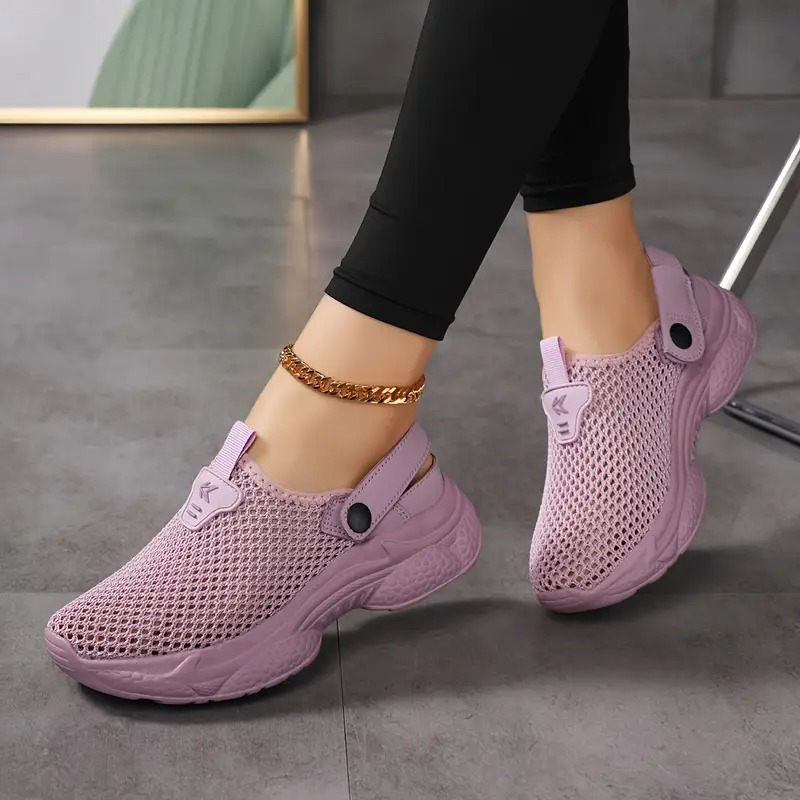 Ademende, antislip orthopedische wandelsneakers voor dames