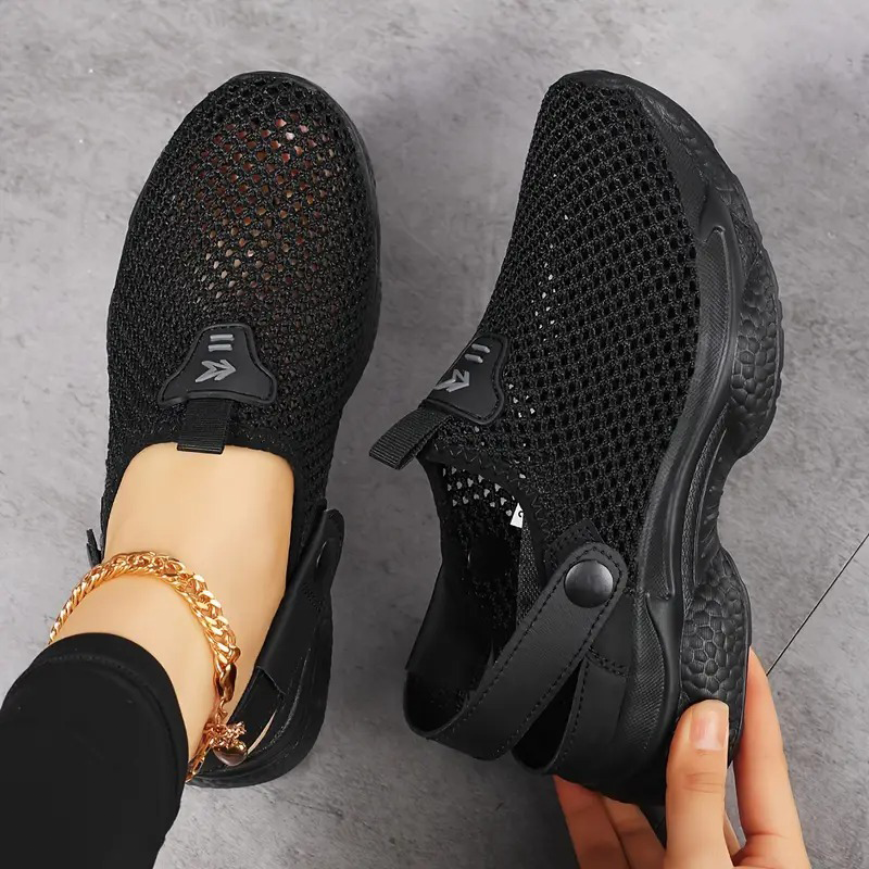 Ademende, antislip orthopedische wandelsneakers voor dames