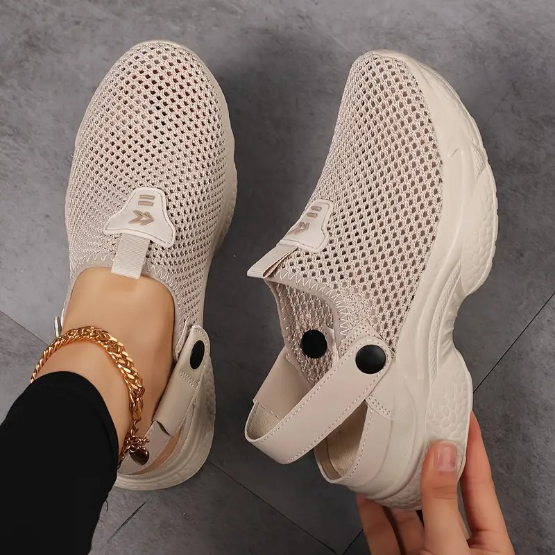 Ademende, antislip orthopedische wandelsneakers voor dames