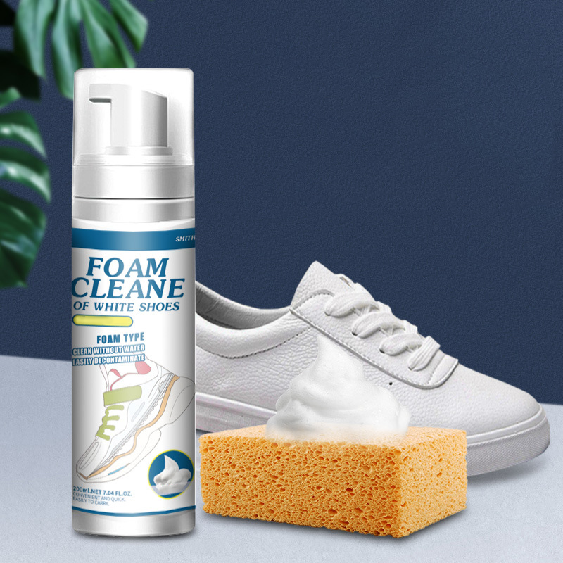 🏆Hot Sale 50% UIT⏳Universele draagbare No-Rinse Foam Cleaner voor schoenen