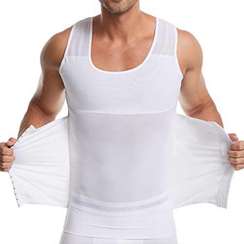 Afslankend vest van mesh voor here