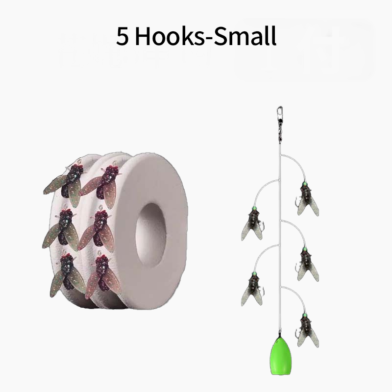 Multi-Hook Kunstmatige Vliegvisserslokdoos