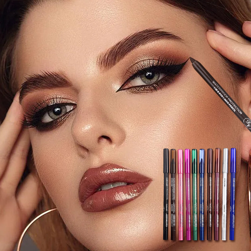 🌿🎍10 Stuks Gekleurde Eyeliner Gelpennen