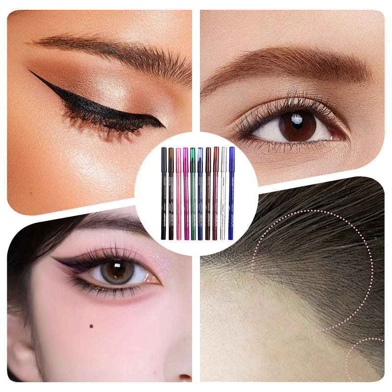 🌿🎍10 Stuks Gekleurde Eyeliner Gelpennen