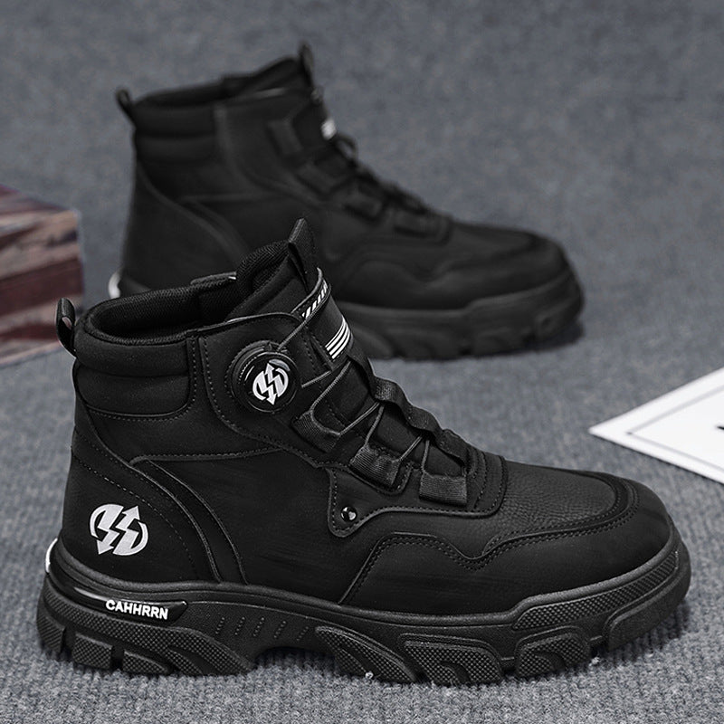 ⏳Tijdelijke aanbieding⏰Heren outdoor werkschoenen met draaibare gesp (waterdicht, antislip, comfortabel en ademend)