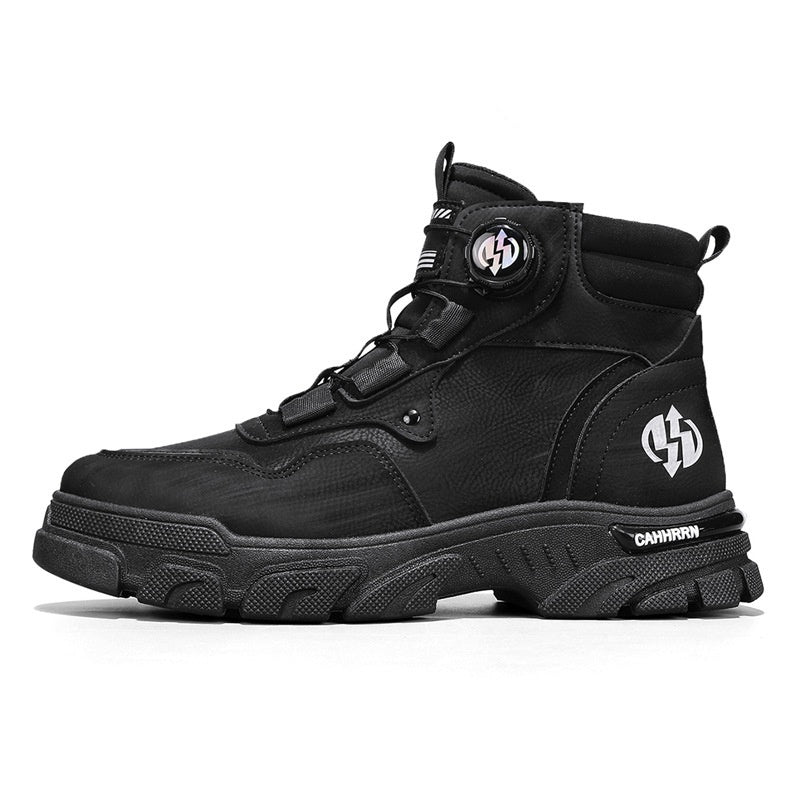 ⏳Tijdelijke aanbieding⏰Heren outdoor werkschoenen met draaibare gesp (waterdicht, antislip, comfortabel en ademend)