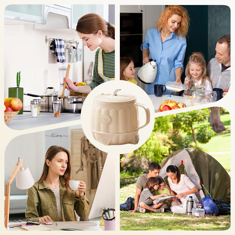 🔥Hot sale 50% korting🔥Multifunctionele elektrische verwarmde melkbeker⚡🥛