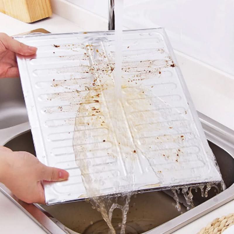 🍳 Keukenoliespatbescherming - Antiaanbakontwerp en gemakkelijk schoon te maken, maximale veiligheid in de keuken 🔥✨