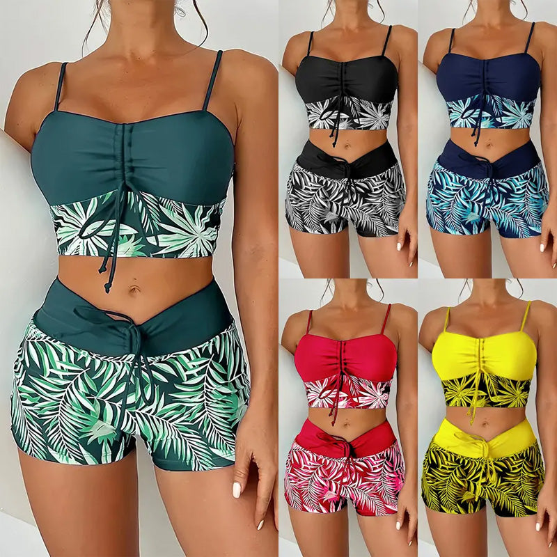 🏖️2025 Nieuw design👙✨semble van twee -stuk zwempak geprint voor vrouwen