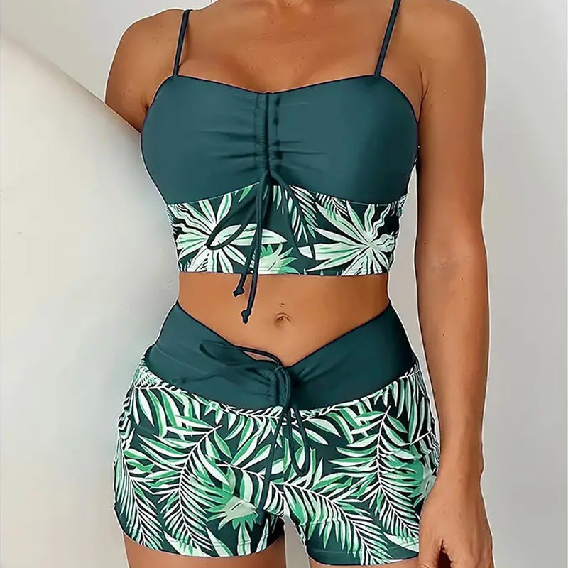 🏖️2025 Nieuw design👙✨semble van twee -stuk zwempak geprint voor vrouwen