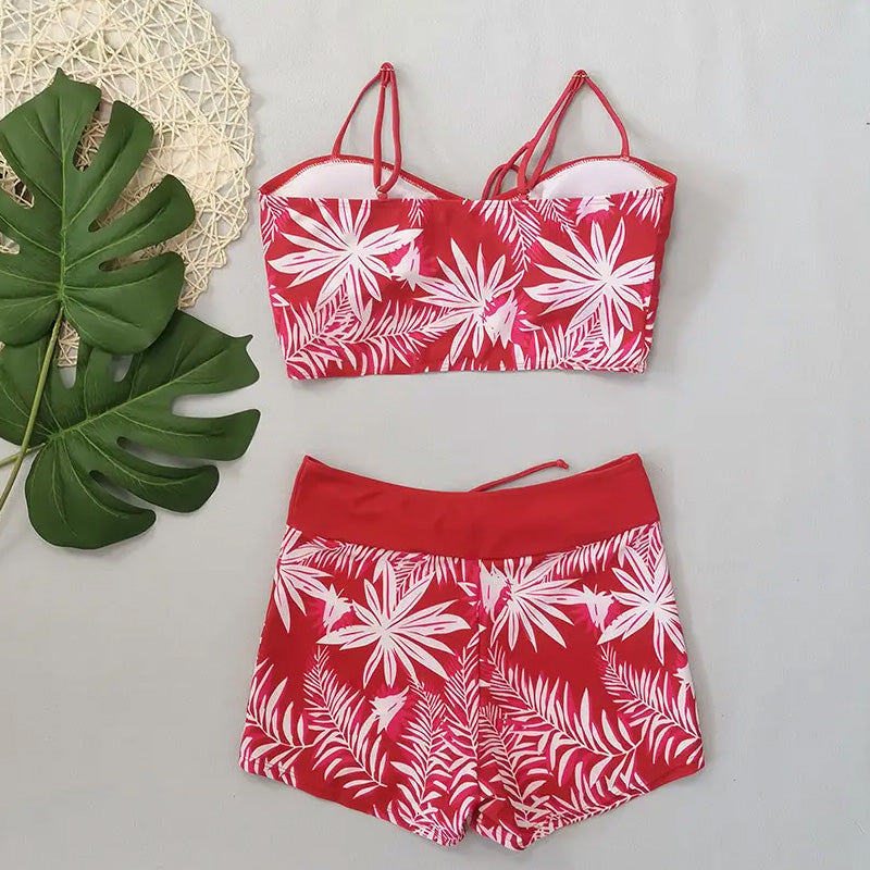 🏖️2025 Nieuw design👙✨semble van twee -stuk zwempak geprint voor vrouwen
