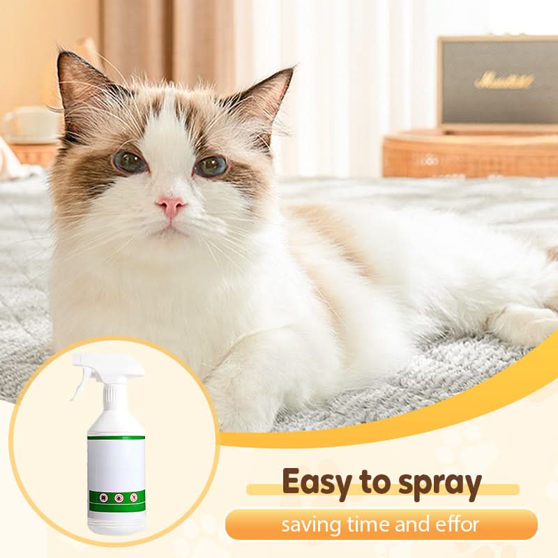 🔥Vlooien- en tekenwerende spray voor katten en honden