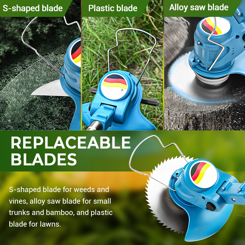Multifunctionele draadloze grastrimmerset