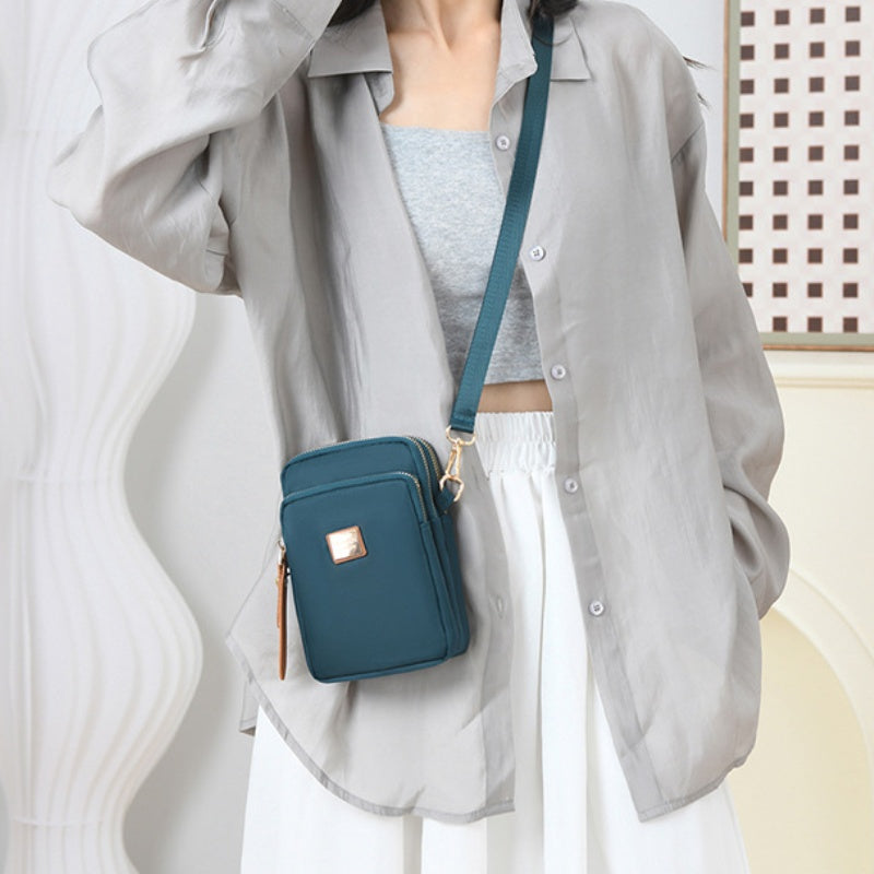 Stijlvolle 3-laags schouder crossbody tas