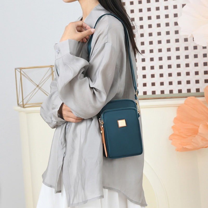 Stijlvolle 3-laags schouder crossbody tas