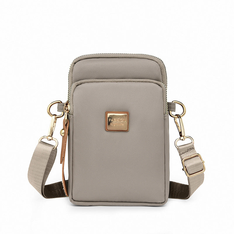 Stijlvolle 3-laags schouder crossbody tas