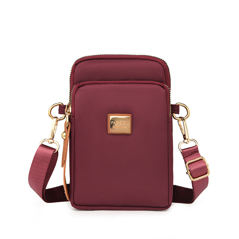 Stijlvolle 3-laags schouder crossbody tas