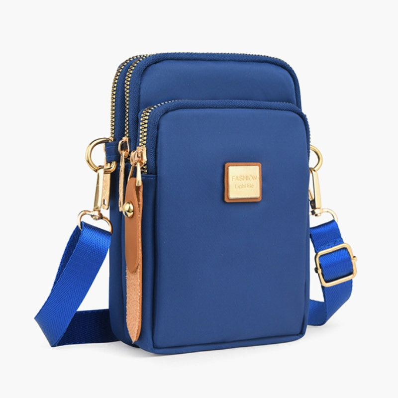 Stijlvolle 3-laags schouder crossbody tas