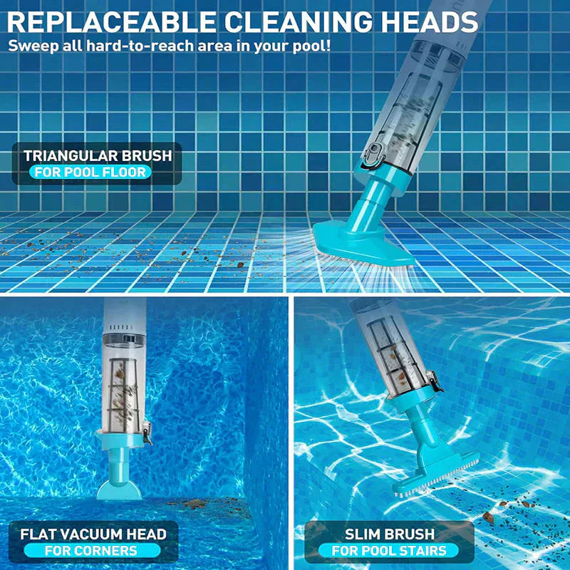 🏄Zomerbestseller🏊3-in-1 draadloze handstofzuiger voor zwembaden (🔥50% korting)