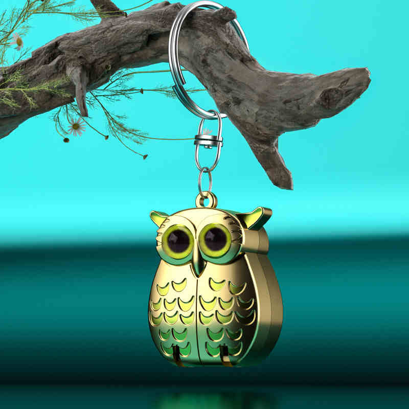 💥Mini opvouwbare roestvrijstalen uilenschaar🦉