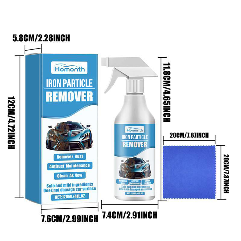 Auto Roest- en Ijzerdeeltjes Verwijderaar Spray