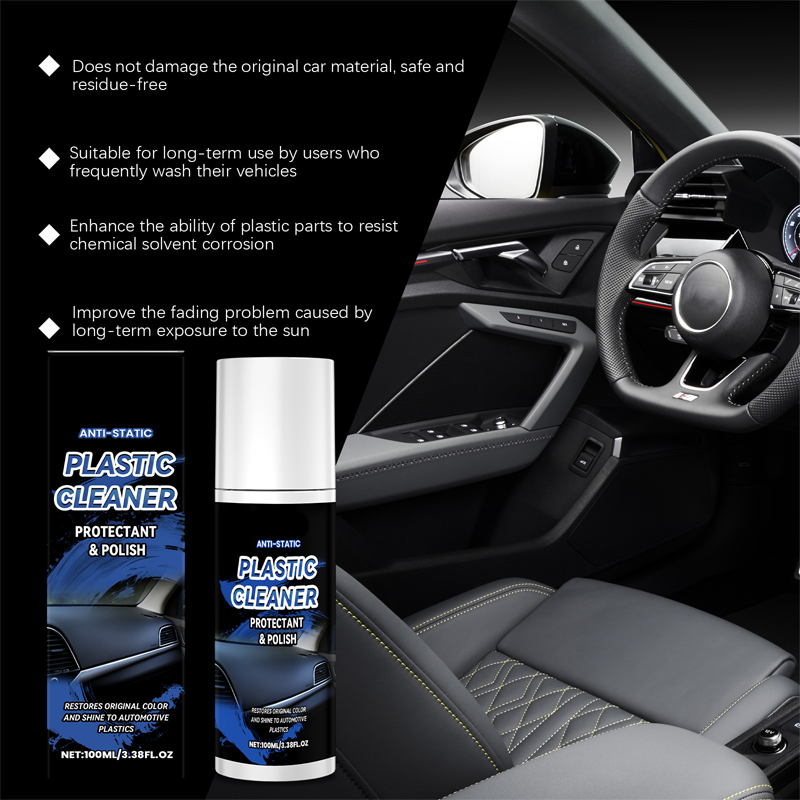 Multifunctionele reiniger en polijstmiddel voor auto-interieur