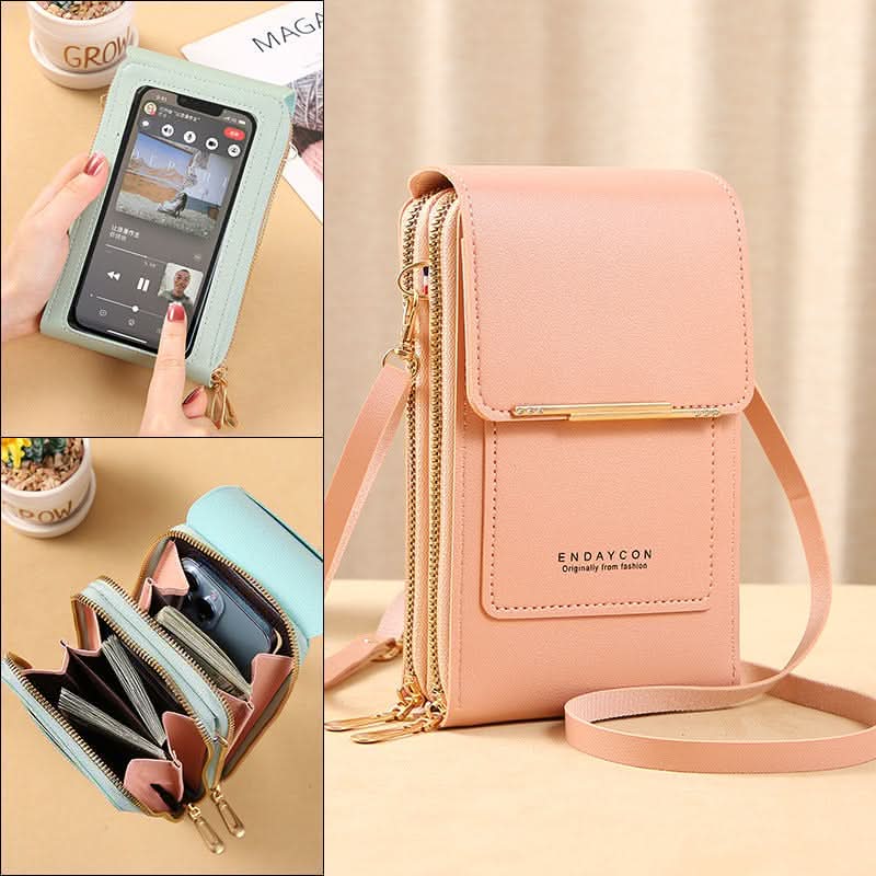 ✨️SPECIALE AANBIEDING 2026 - 52% KORTING👜 📱Dames messengerbag met touchscreen – Smartphone opladen, antidiefstal & waterbestendig