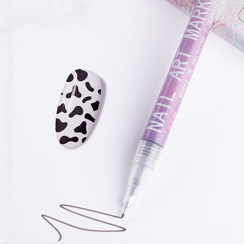 🎁Hot verkoop 50% korting op🌈12 kleuren nail art pennen set💅