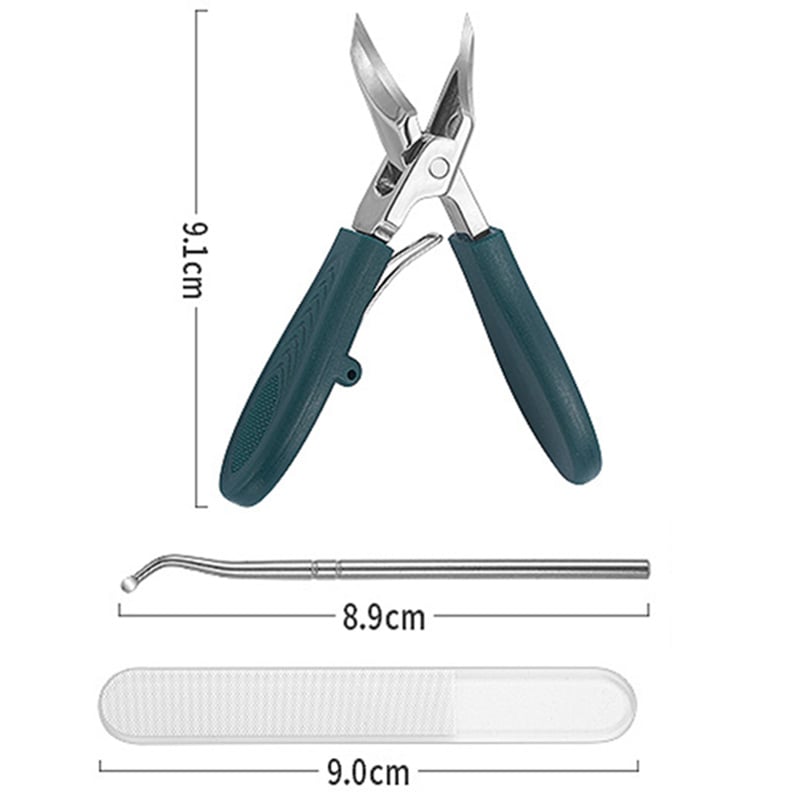 🔥Door pediaters aanbevolen nagelknipper - Ergonomisch schuin ontwerp voor teennagels en ingegroeide nagels - Beperkte aanbieding van 49