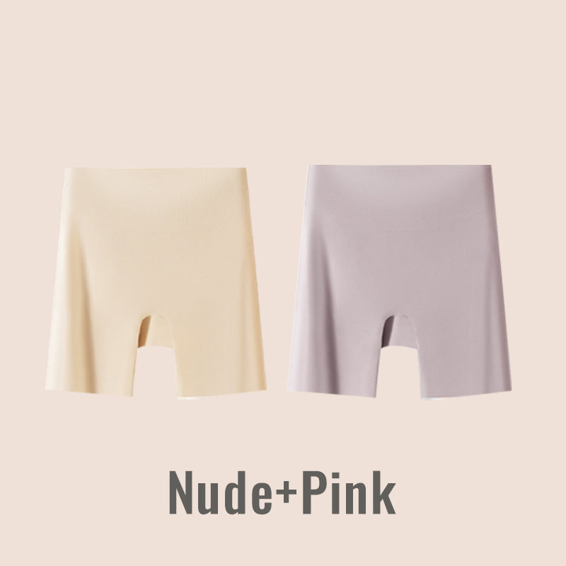 🔥Nieuw en populair❤️🔥 Vrouwen Hoog taille Ice Silk Ondergoed met Tummy-control Hip-lifting