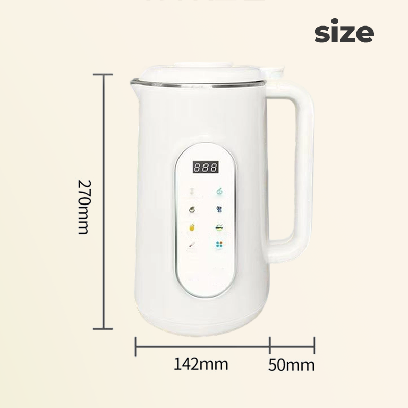 🔥50% KORTING🔥 Multifunctionele notenmelkmaker – Maak amandelmelk, havermelk of sojamelk in een paar minuten! 🌰🥛