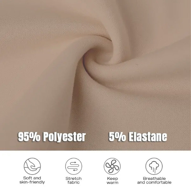 🔥 Lange Mouw Pullover met Rits Slit – Casual Sweatshirt Jurk voor Dames