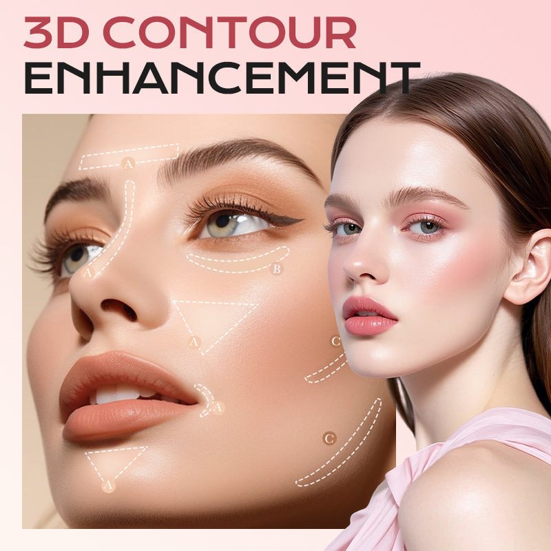 💖3D Roze Blush & Highlighter🌸