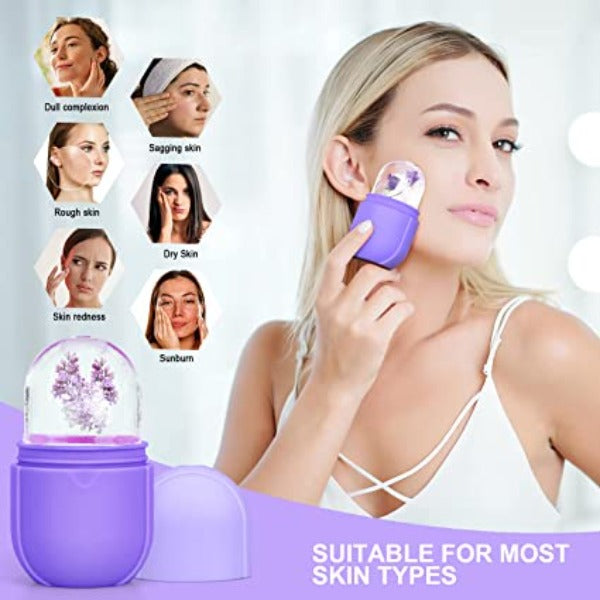 EN TENDENCIA! MASAJEADOR FACIAL ICE ROLLER