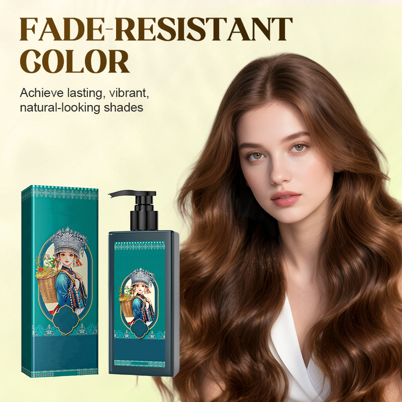 Flash Sale: 50% korting⚡🎉207 ml plantenextract haarverf voor grijs haar