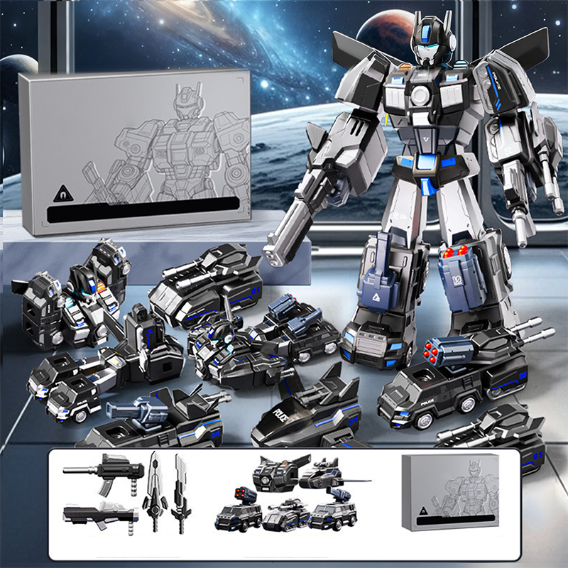 💥 TIJDELIJKE AANBIEDING! 🔥9-in-1 magnetisch transformeerbaar auto- en robotspeelgoed