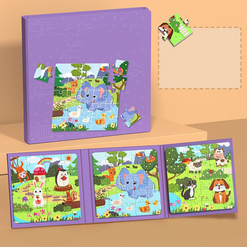 Magnetisch bouwboek voor kinderen