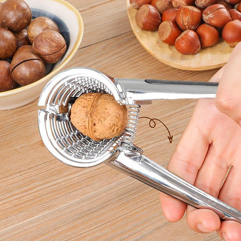 Zwaar uitgevoerde notenkraker met trechterontwerp